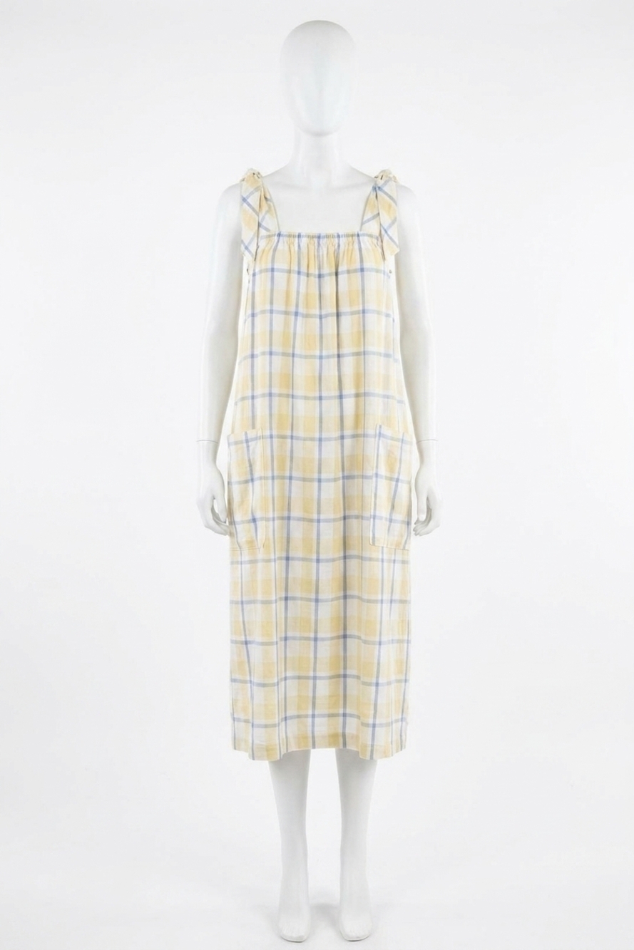 NEW HATCH maternity the alexia dress in sunflower